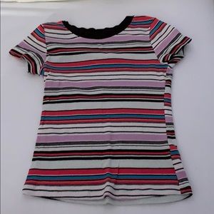 Girls striped t shirt
